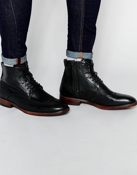 Leather Cobbler Boots
