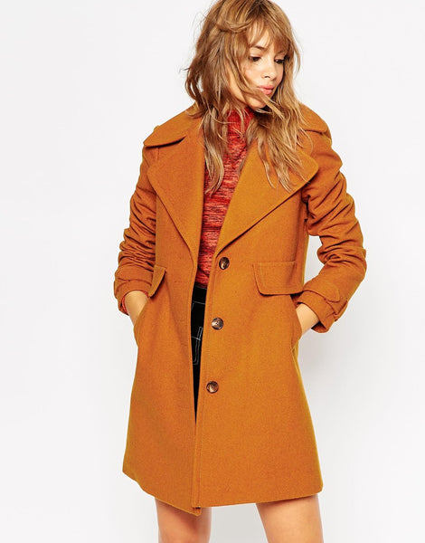 Coat with 70s Collar