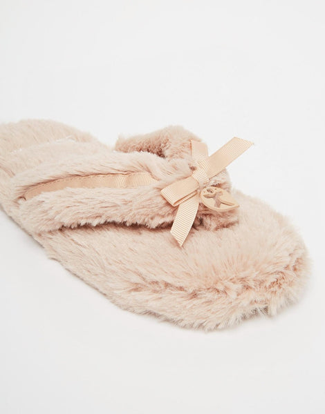 Bedroom Athletics Erica Black Flip Flop Slippers
